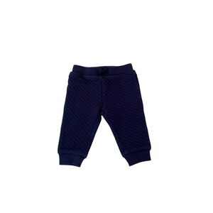 Navy Quilted Janie + Jack Infant Pants